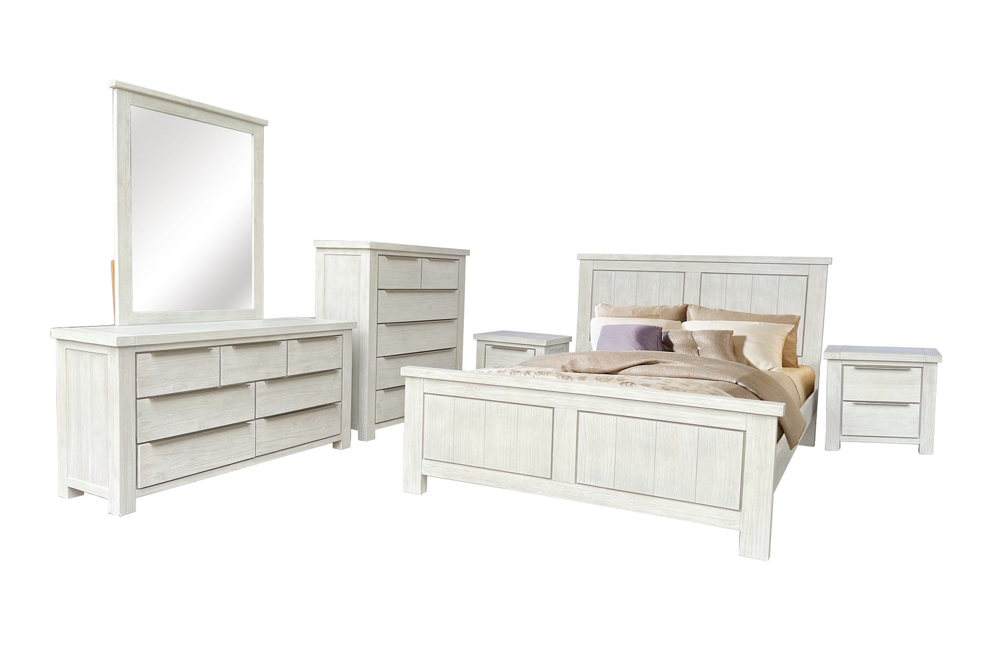 Amanda Bedroom Suite 6Pcs
