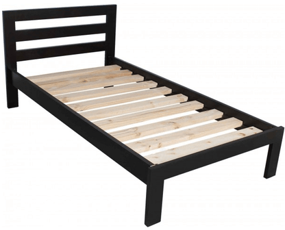 Tina Wooden Bed Range black