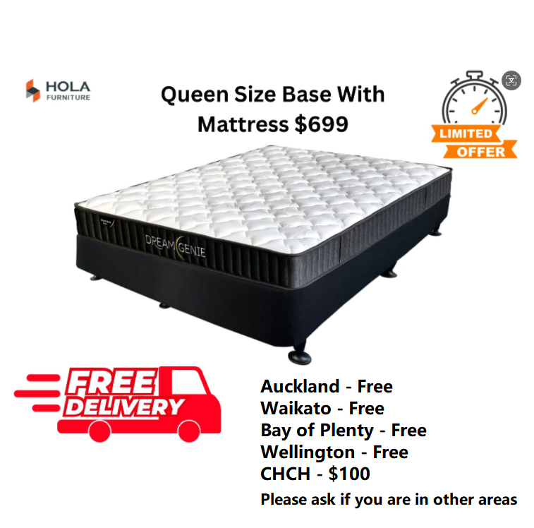Base With Econ Mattress Free Delivery