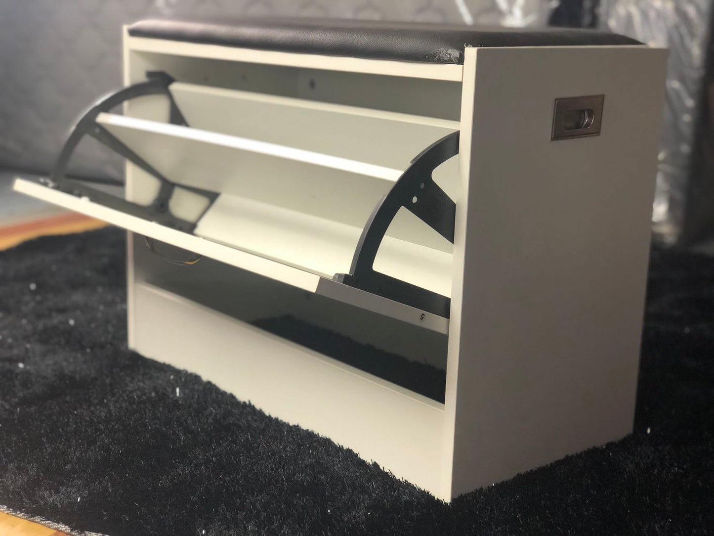 Shoe Cabinet with 1 Flip Drawer