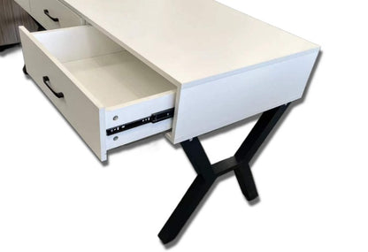 Hana Computer Desk in White