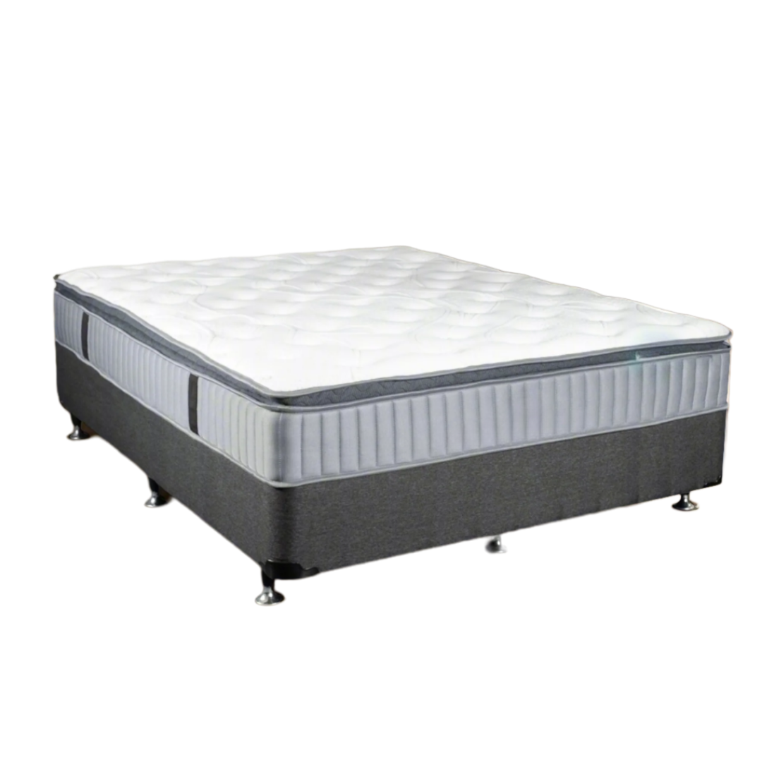 Base With Sleepmax Pillow Top Mattress