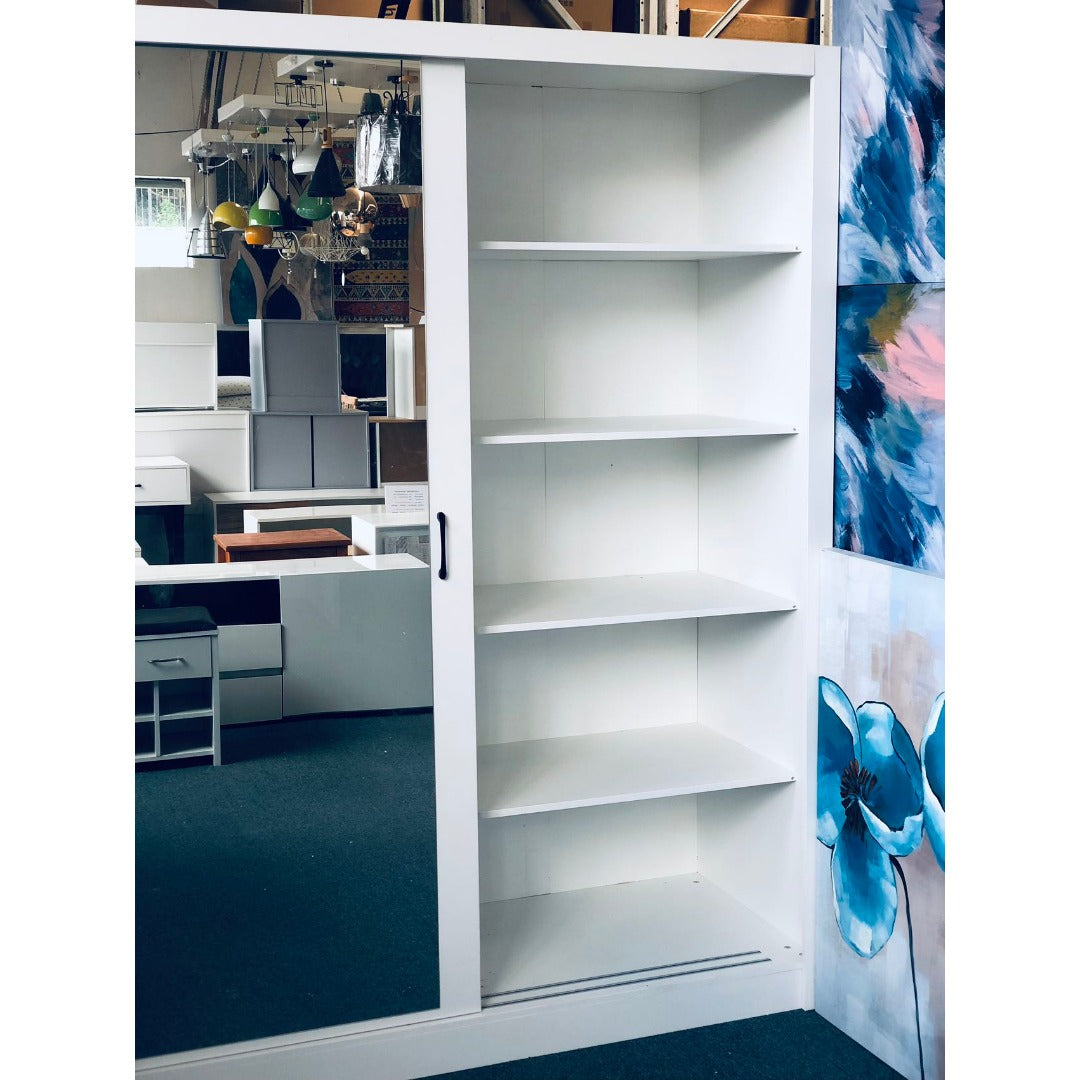 Wardrobe with Sliding Door Mirrors