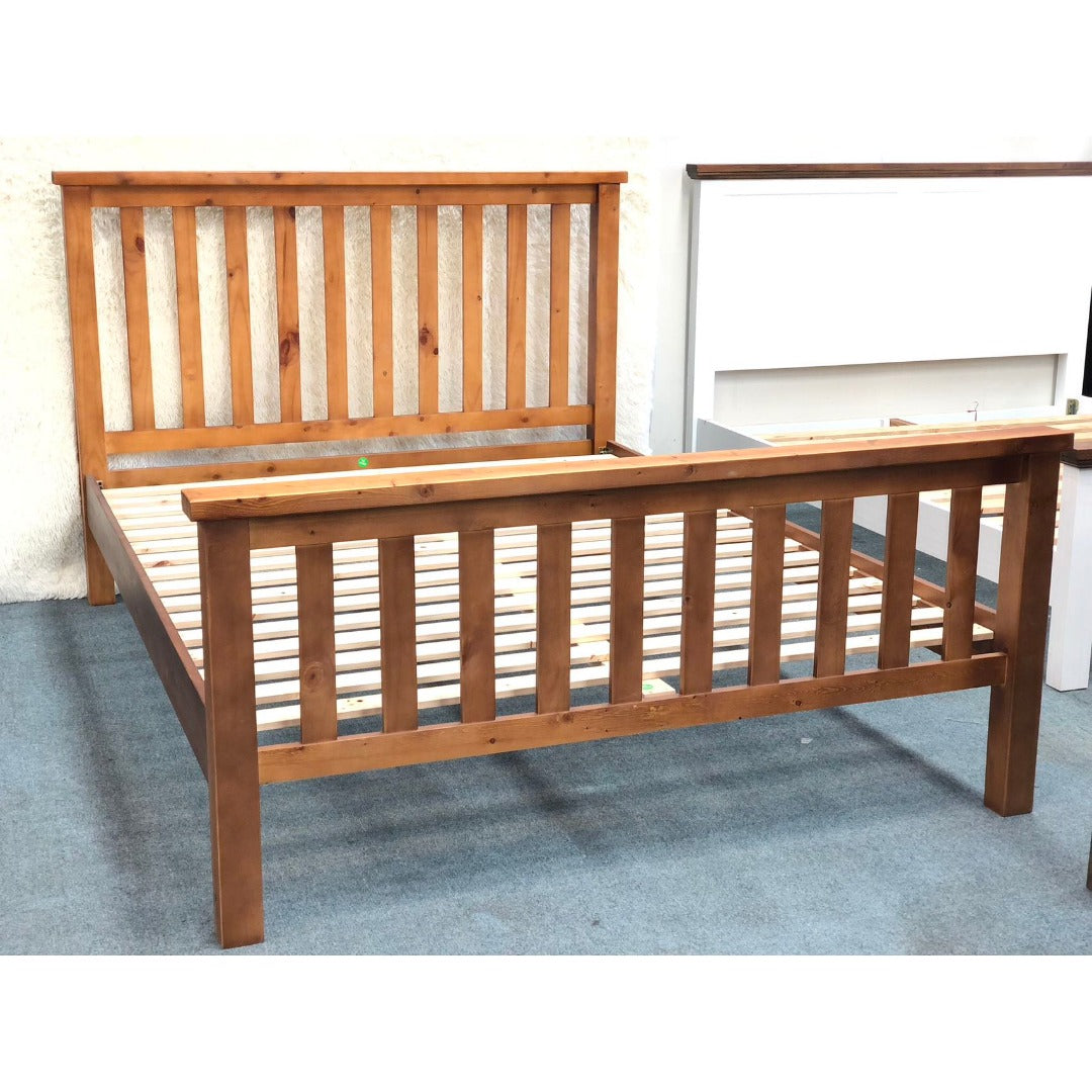 Newyork Bed Frame in Pine Wood