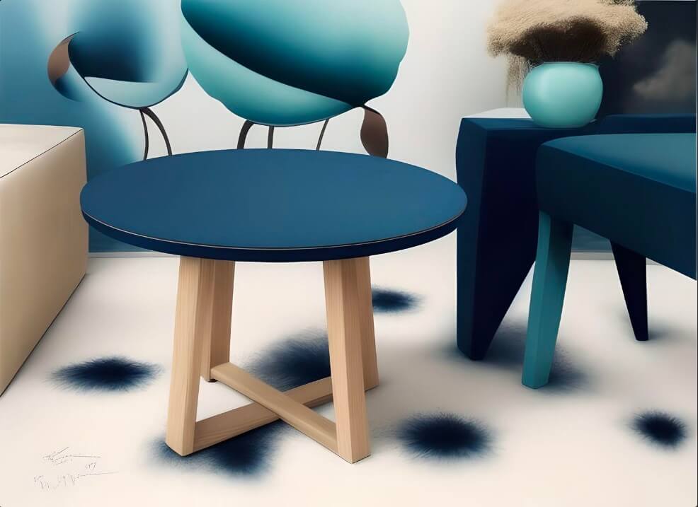 Coffee Table Black Top