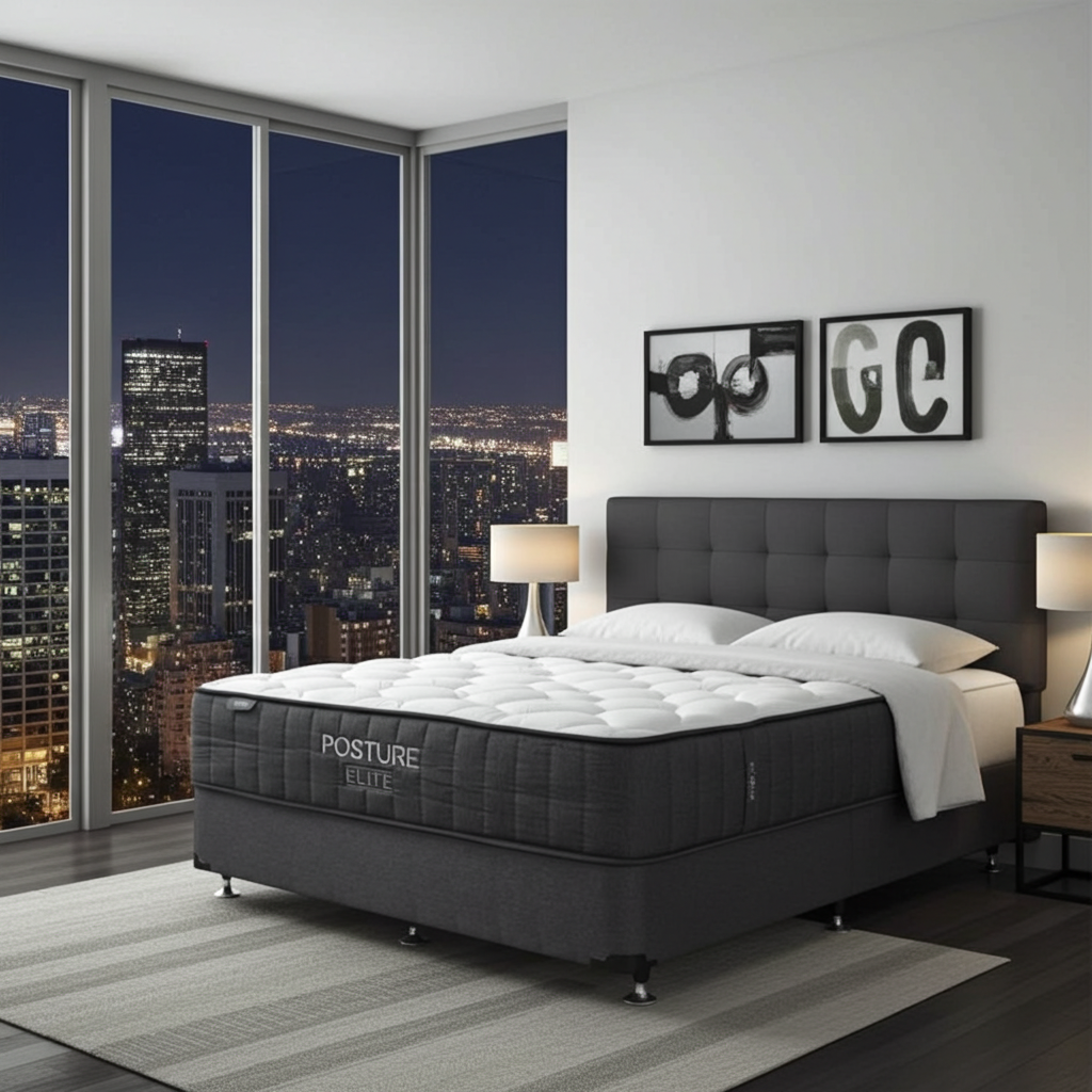 Base With Posture Elite Firm Mattress