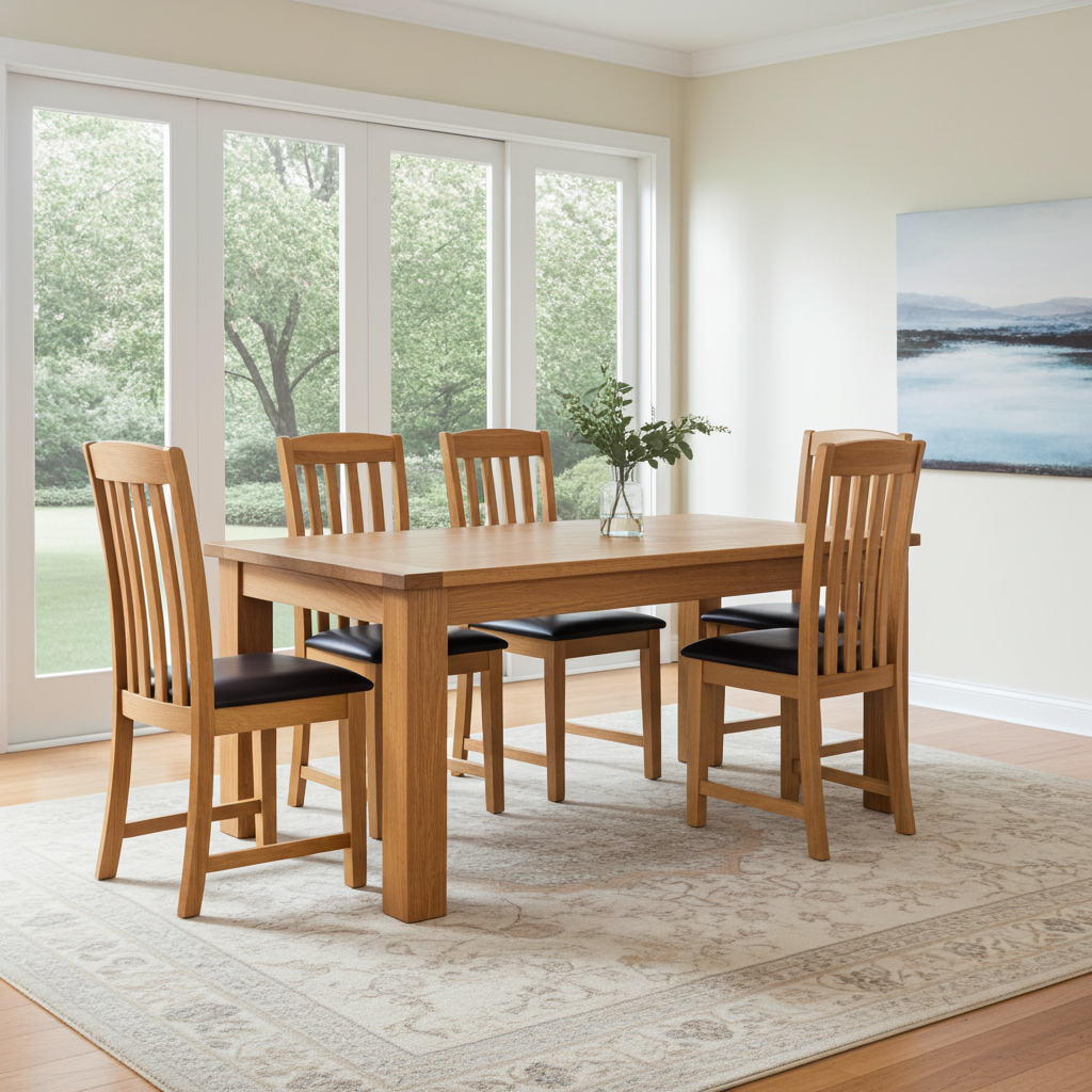Richmond Dining Suite in Solidwood