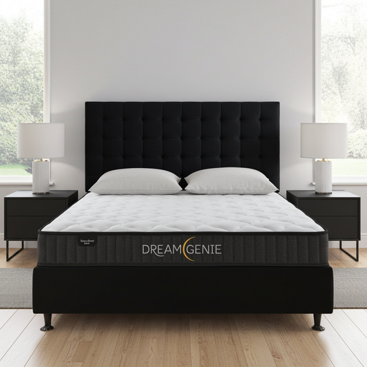 Base With Dream Genie Pocket Spring Mattress