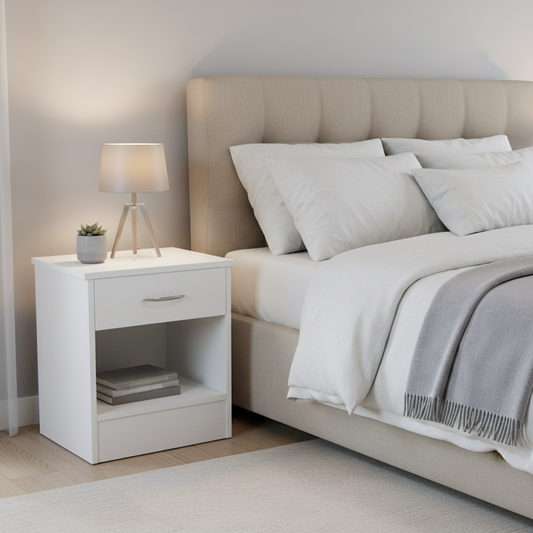 Bedside With 1 Drawer ( On Clearance )