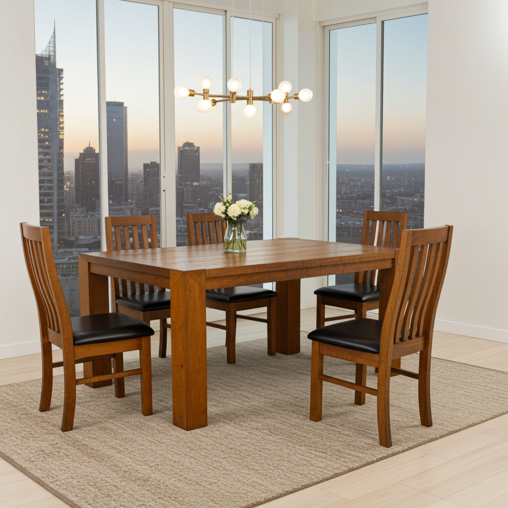 Jaden Dining Suite in Solidwood