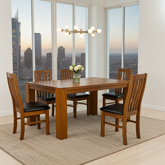 Jaden Dining Suite in Solidwood