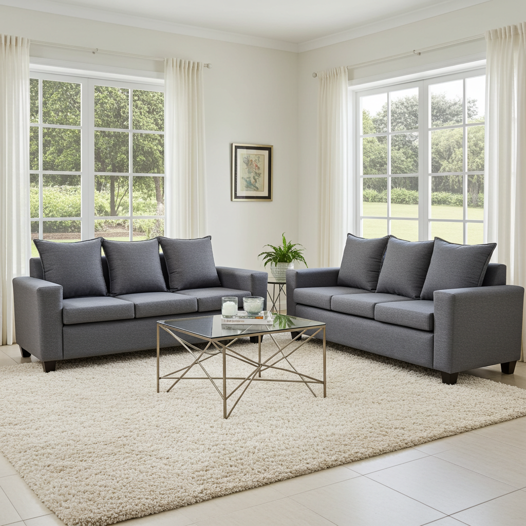 Elvin 3 Seater + 3  Seater NZ Made Sofa Set