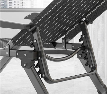 Outdoor Sunlounger Chair With Headrest