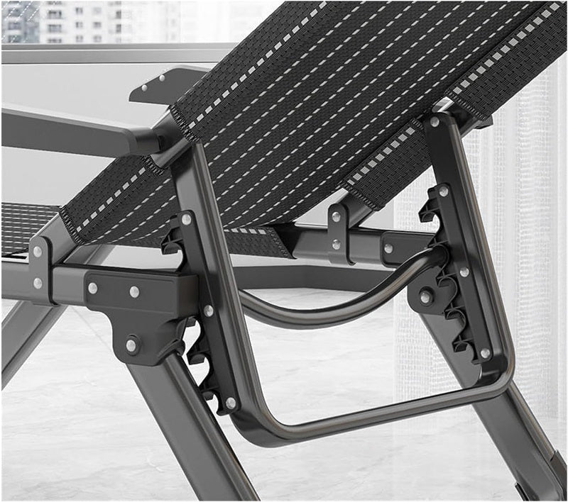 Outdoor Sunlounger Chair With Headrest