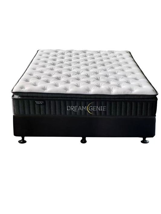 Base with Pocket Spring Pillow Top Mattress